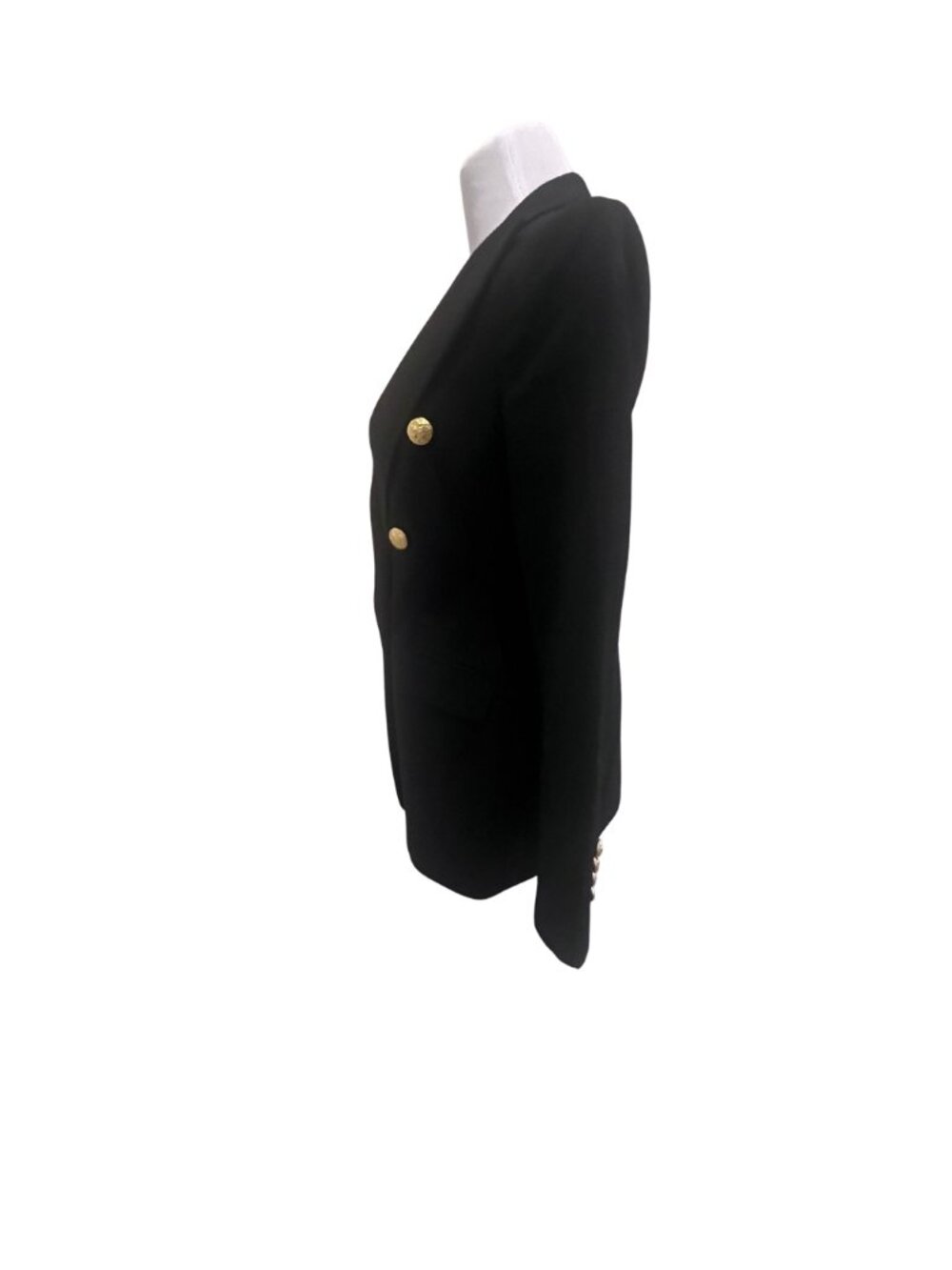 Banana Republic BR Captain's Blazer Jacket - Timeless - Black - Size 0 - Picture 4 of 15